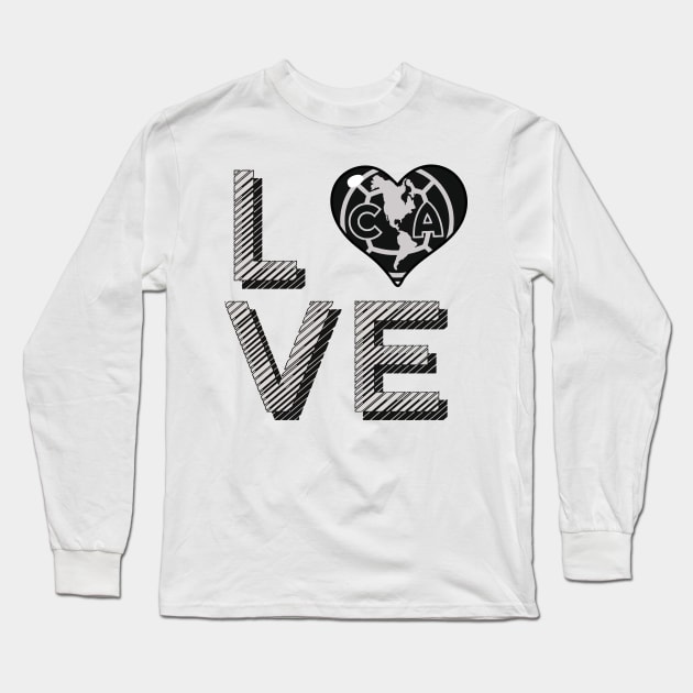 Love Aguilas Long Sleeve T-Shirt by akyanyme